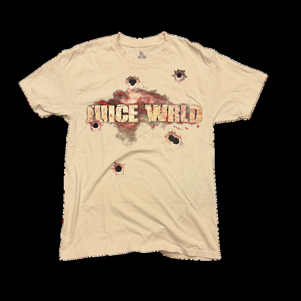Armed & Dangerous Graphic T-Shirt - Beige — Medium