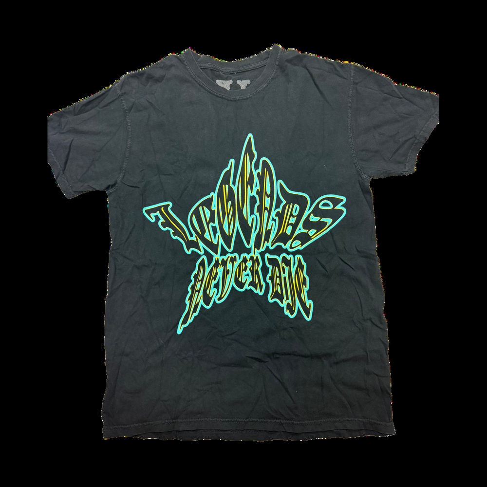 Vlone x LND Star T-Shirt - Black/Green — Medium