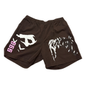 Revenge Dove Shorts - Brown/Pink — Large