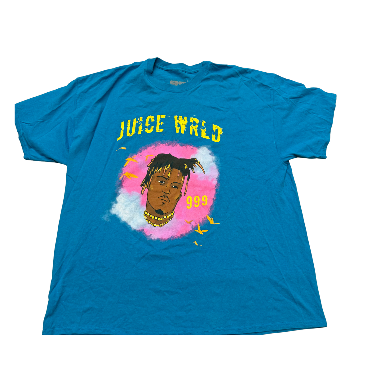 Legends Never Die Portrait Tee Blue - XX-Large