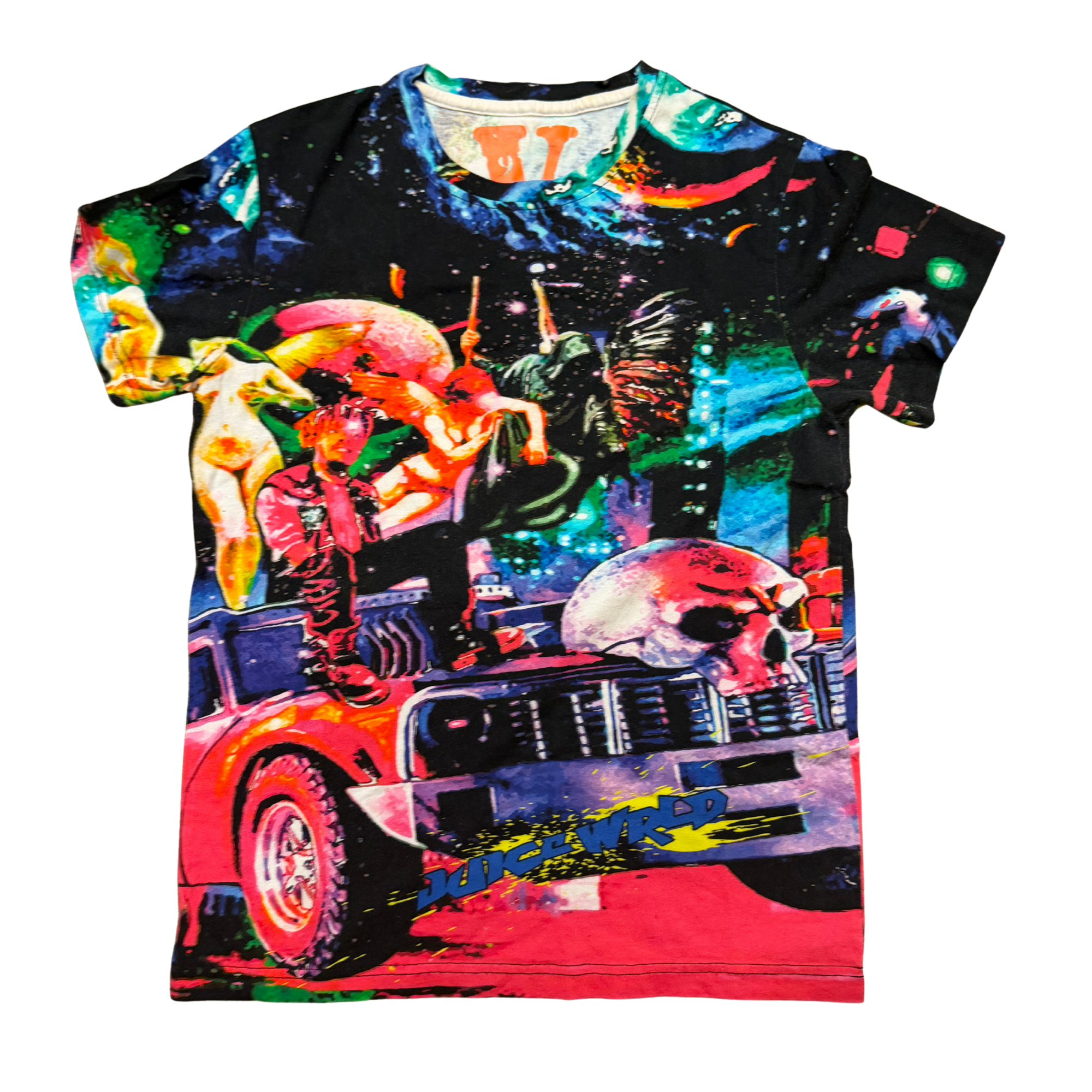 Vlone x Juice WRLD Cosmic All-Over Print T-Shirt — Small