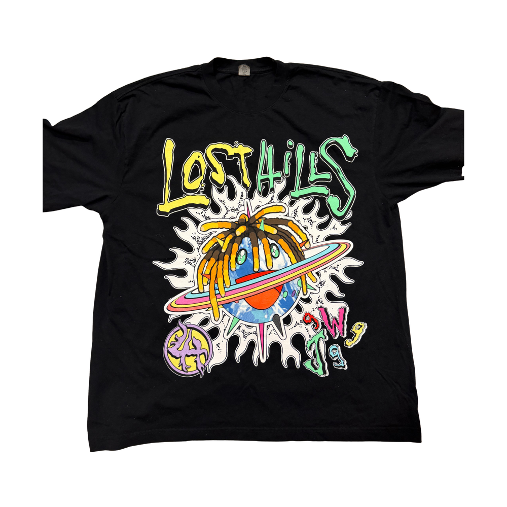 Juice WRLD Day x Lost Souls 'Murakami Lookalike' T-Shirt - Black — X-Large