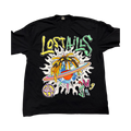 Juice WRLD Day x Lost Souls 'Murakami Lookalike' T-Shirt - Black — X-Large