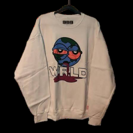 Sick WRLD Crewneck - Cream — Medium