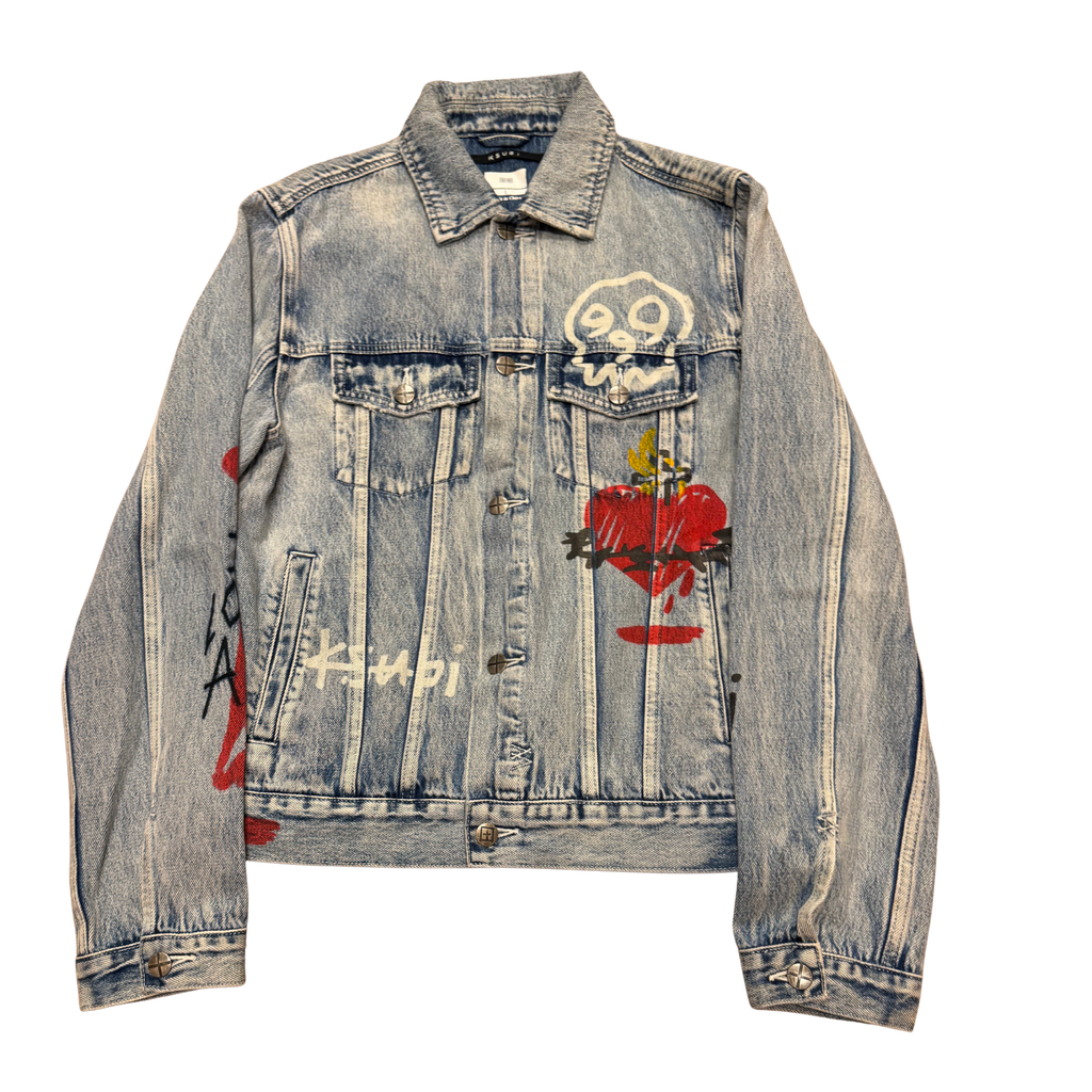Ksubi x 999 Graffiti Denim Jacket — Large