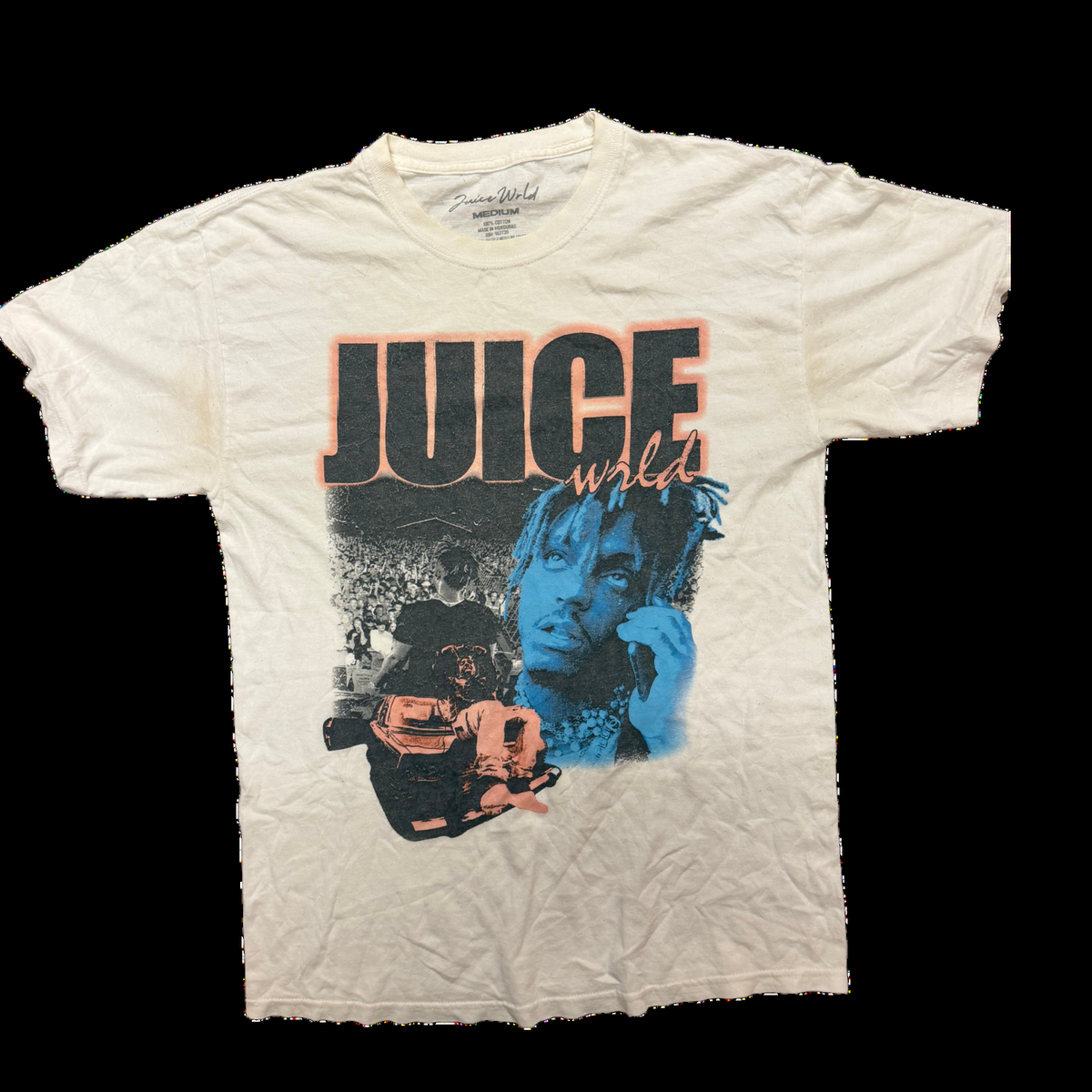 Juice WRLD Retail T-Shirt - White — Medium