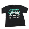Juice WRLD Day x Lost Souls T-Shirt - Black/Teal — X-Large