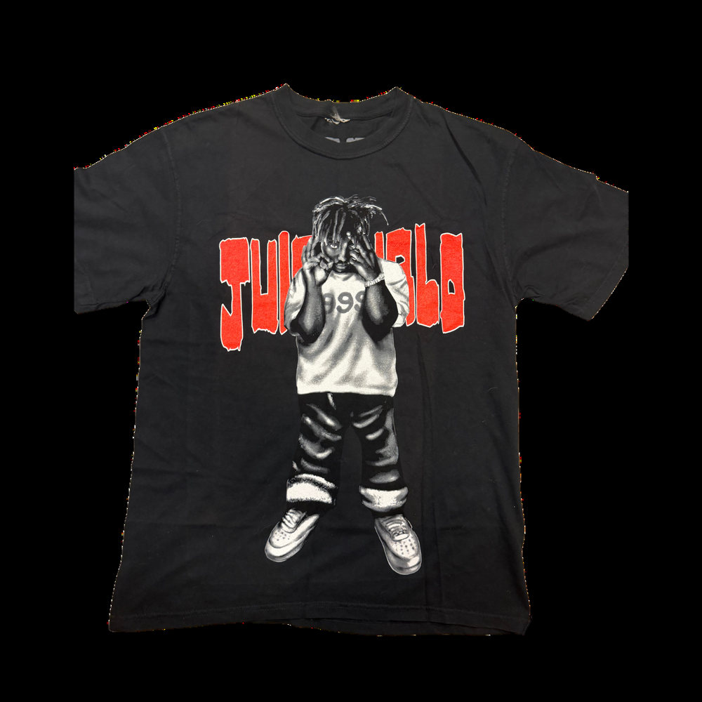 Vlone x LND Man of the Year T-Shirt - Black/Red — Medium