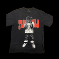 Vlone x LND Man of the Year T-Shirt - Black/Red — Medium