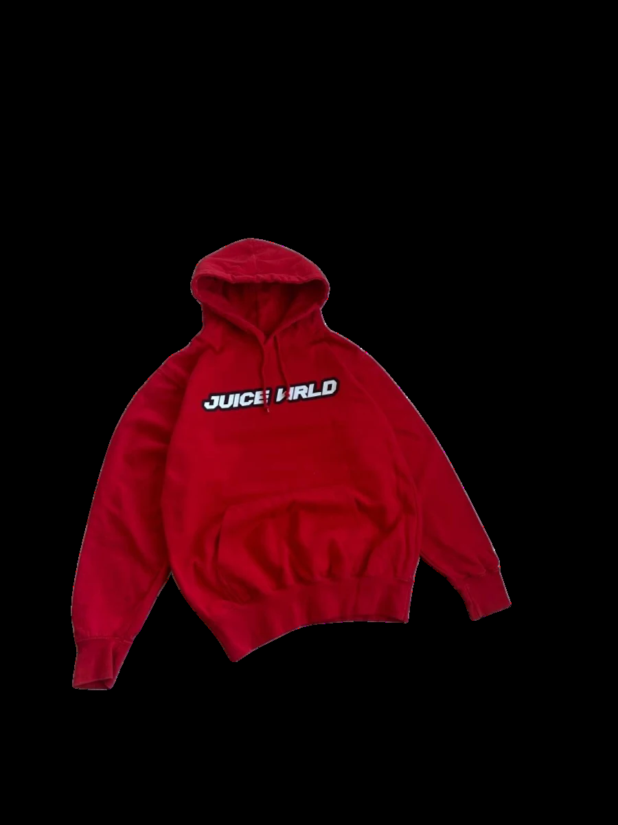 Juice WRLD Logo Hoodie — Medium Like New incoming photo