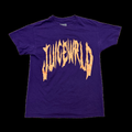Juice WRLD Text T-Shirt - Purple — Medium