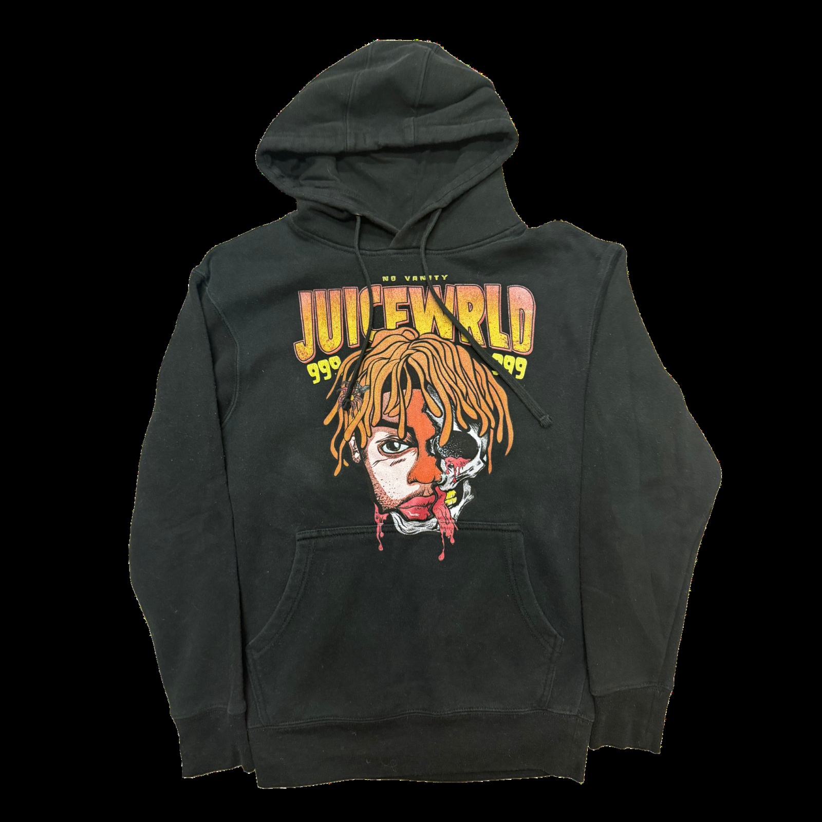 2018 Abstract Hoodie - Black — Medium incoming / condition photo
