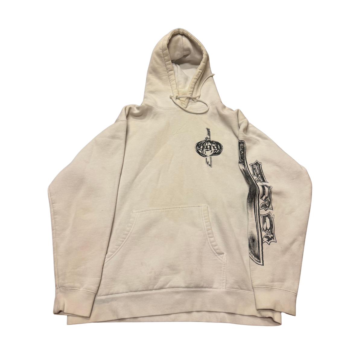 Jason / Halloween Hoodie - Cream — Large