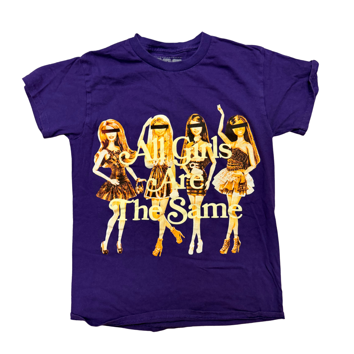 All Girls Are The Same T-Shirt - Purple — Small