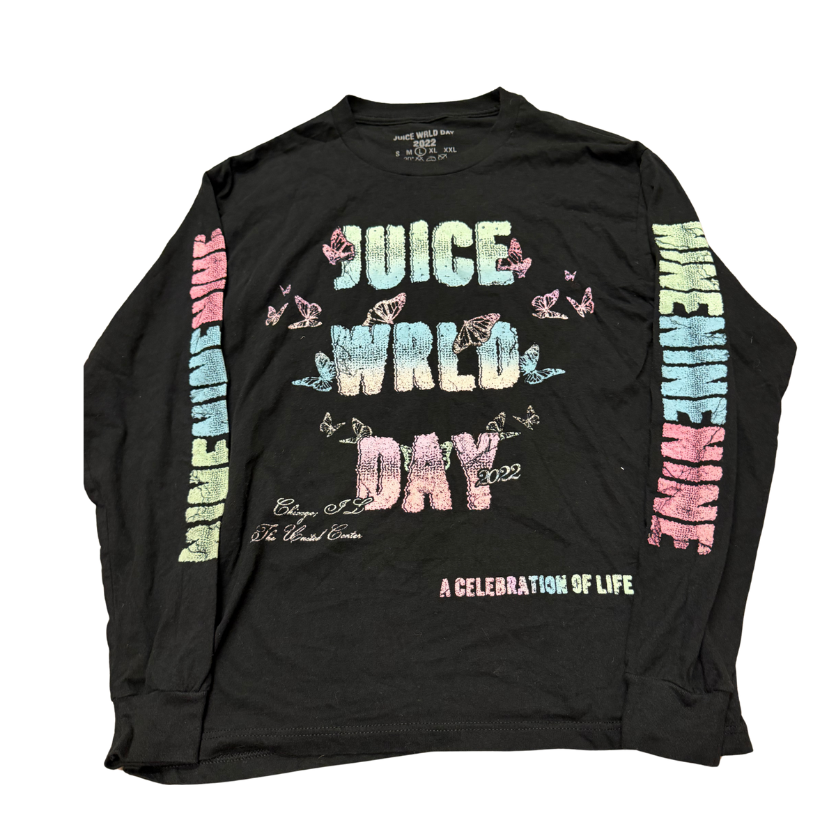 Juice WRLD Day 2022 Celebration Long-Sleeve - Black — Large