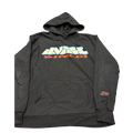 Vlone DRFL Chrome Globe-V Hoodie - Black — Large