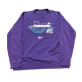 Juice WRLD Retro Logo Crewneck - Purple — Large