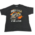 Death Race for Love Car T-Shirt - Black — Large