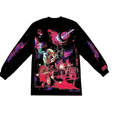 Vlone Cosmic 2.0 Long-Sleeve - Black/Pink — Large