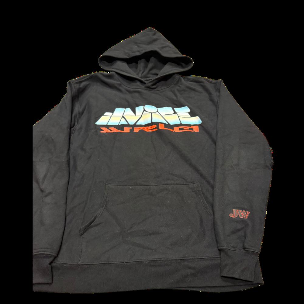 DRFL Vlone Globe Hoodie - Black — Medium incoming / condition photo