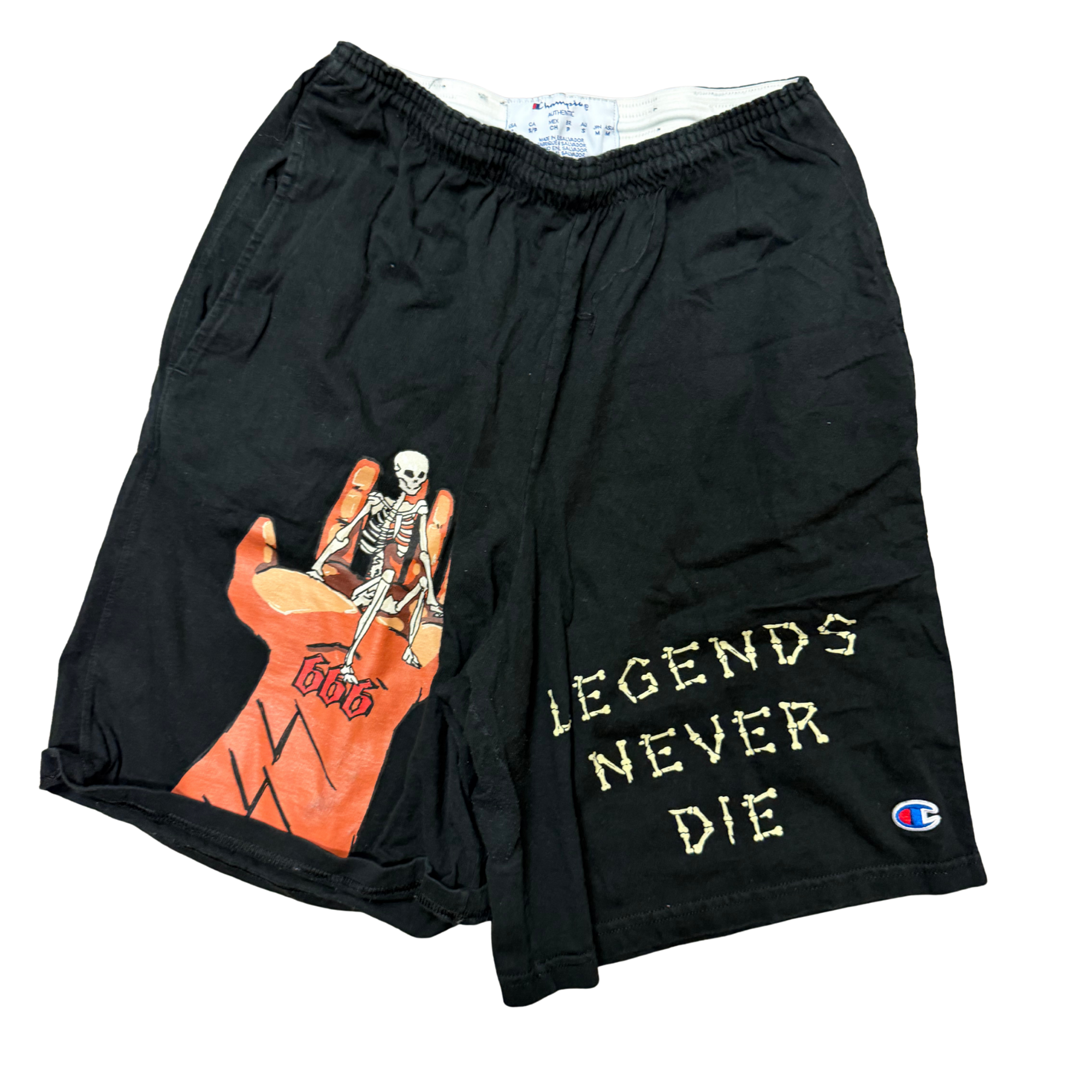 Legends Never Die x Champion Shorts — Small