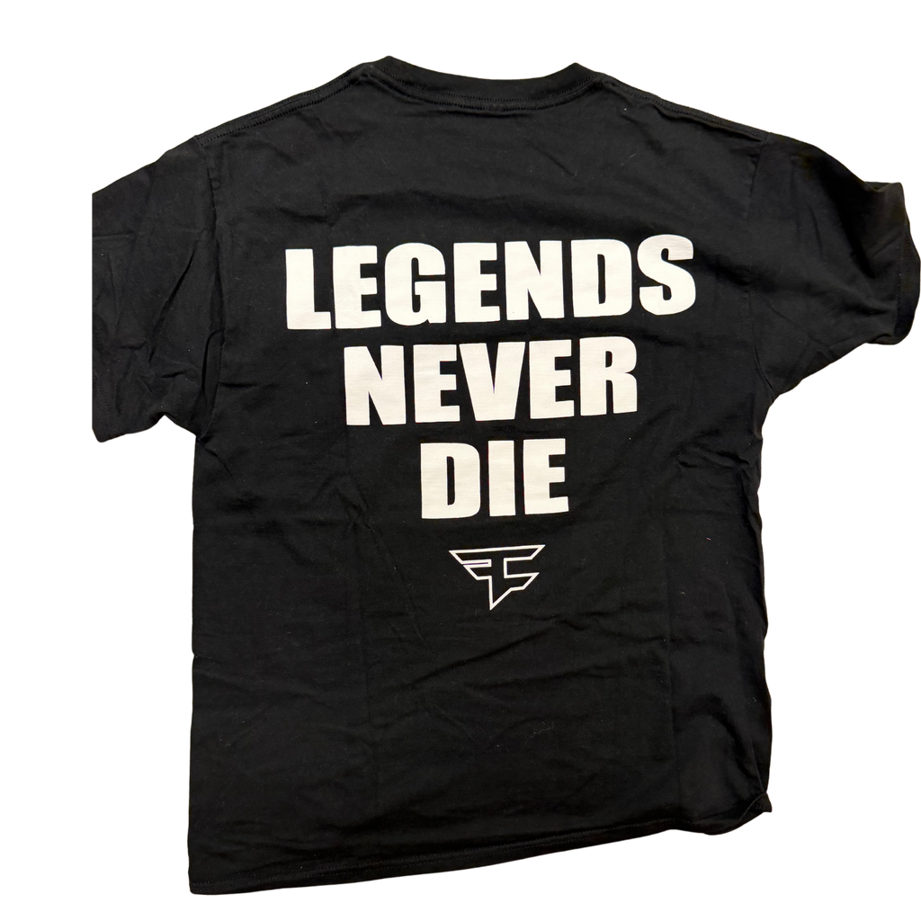 FaZe x Legends Never Die Rockstar T-Shirt — Small