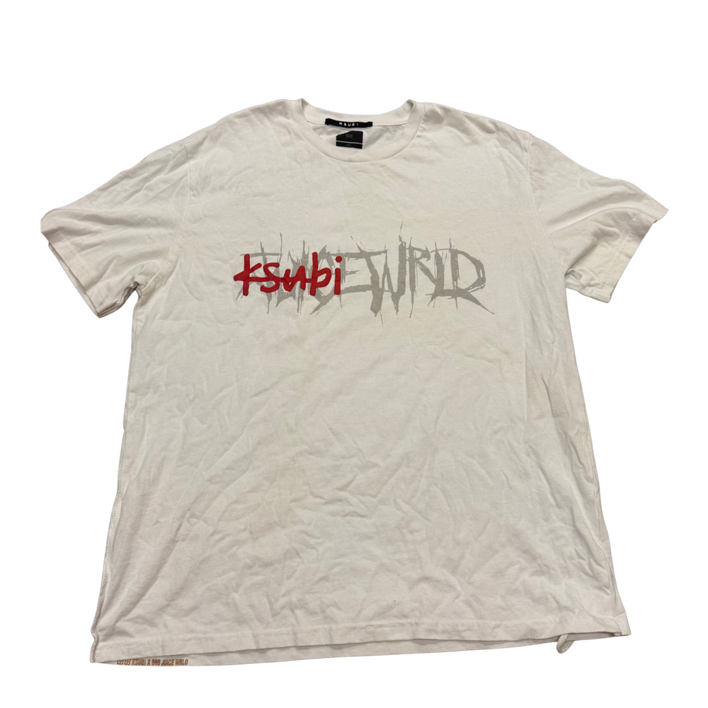 Ksubi x Juice WRLD 999 Grid T-Shirt - White - XX-Large