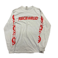 2018 Barbed Wire Long-Sleeve - White/Red (Original) — Small