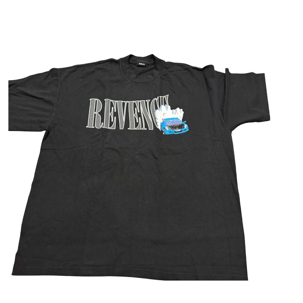 Revenge Burnout T-Shirt - Black - XX-Large