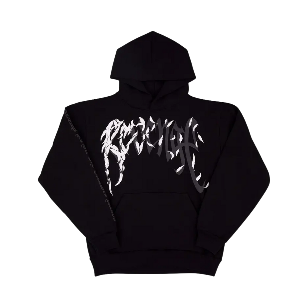 Revenge x 999 Dove Hoodie - Black/Blue — Large