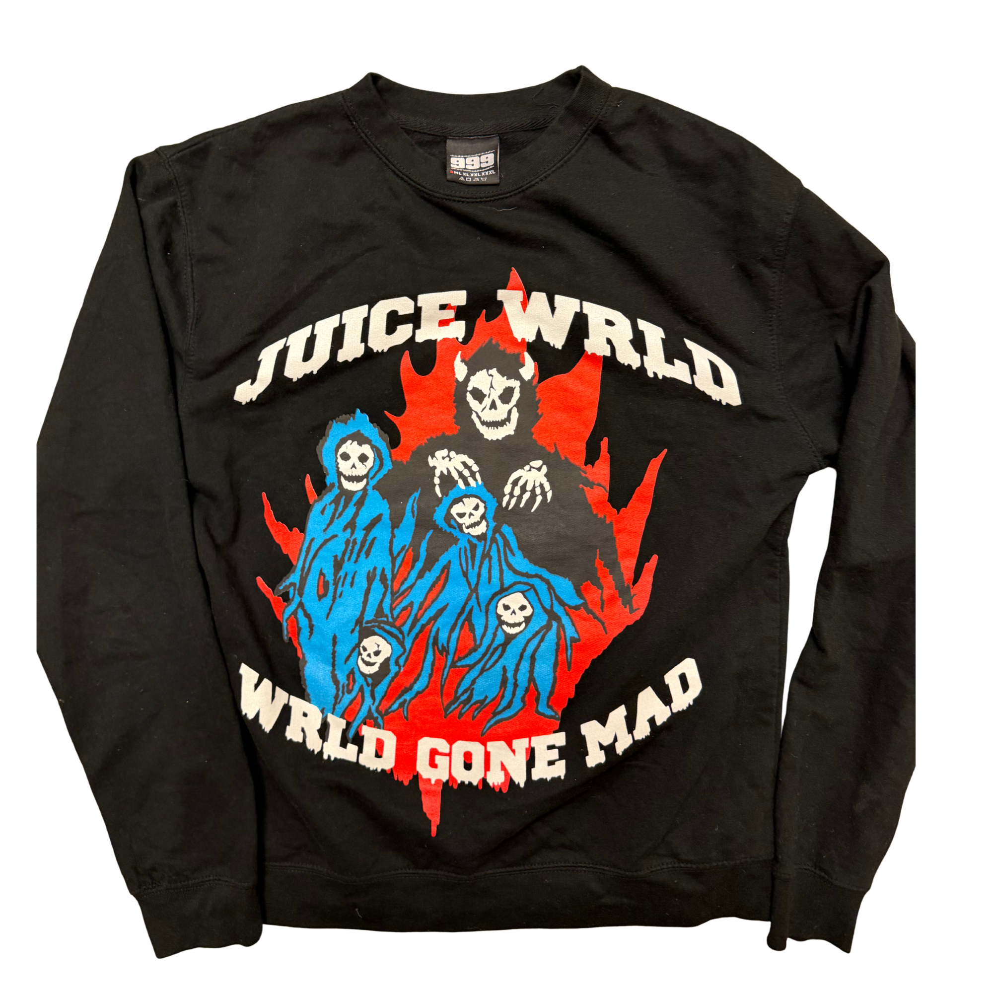 WRLD Gone Mad Crewneck — Small