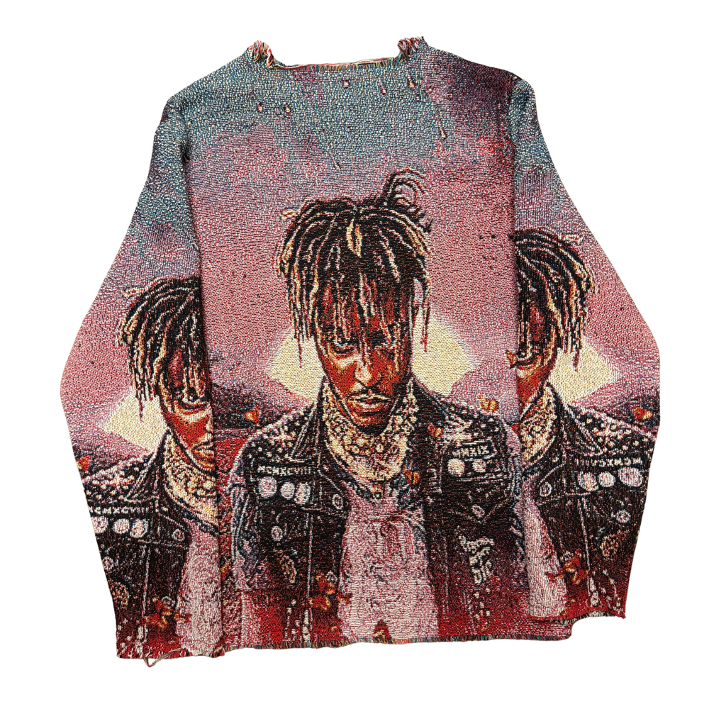 Fanmade Legends Never Die Knitted / Woven Sweater — X-Large