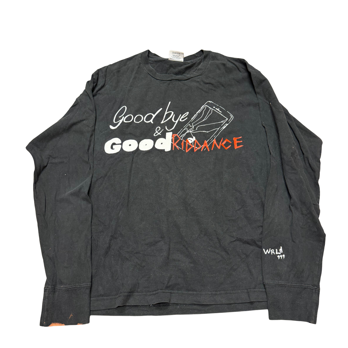 Goodbye & Good Riddance Long-Sleeve - Black — Large