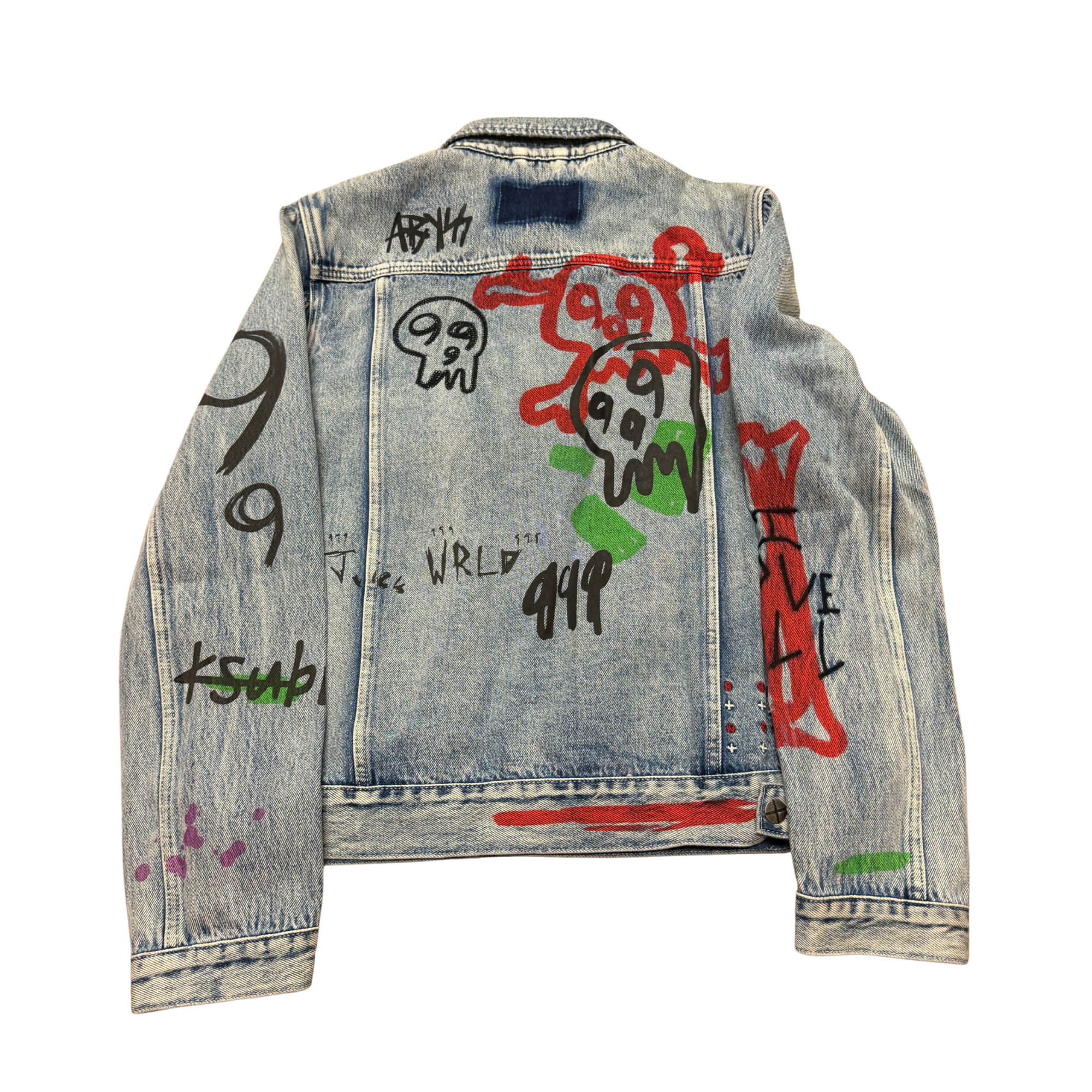 Ksubi x 999 Graffiti Denim Jacket — Large