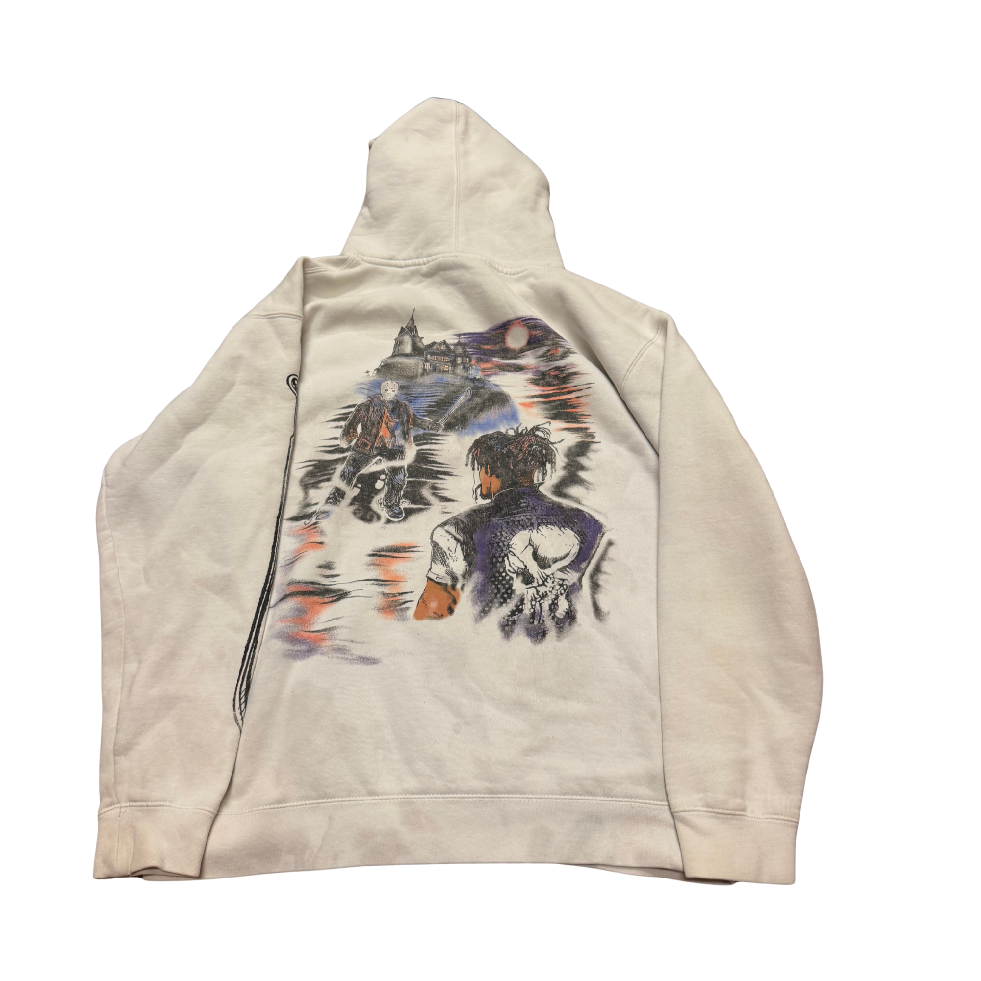 Jason / Halloween Hoodie - Cream — Large