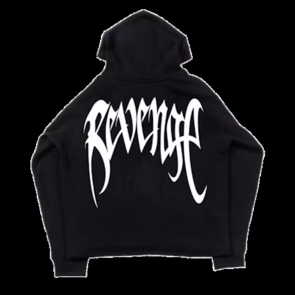 Revenge x LND Photo Hoodie - Black — Medium