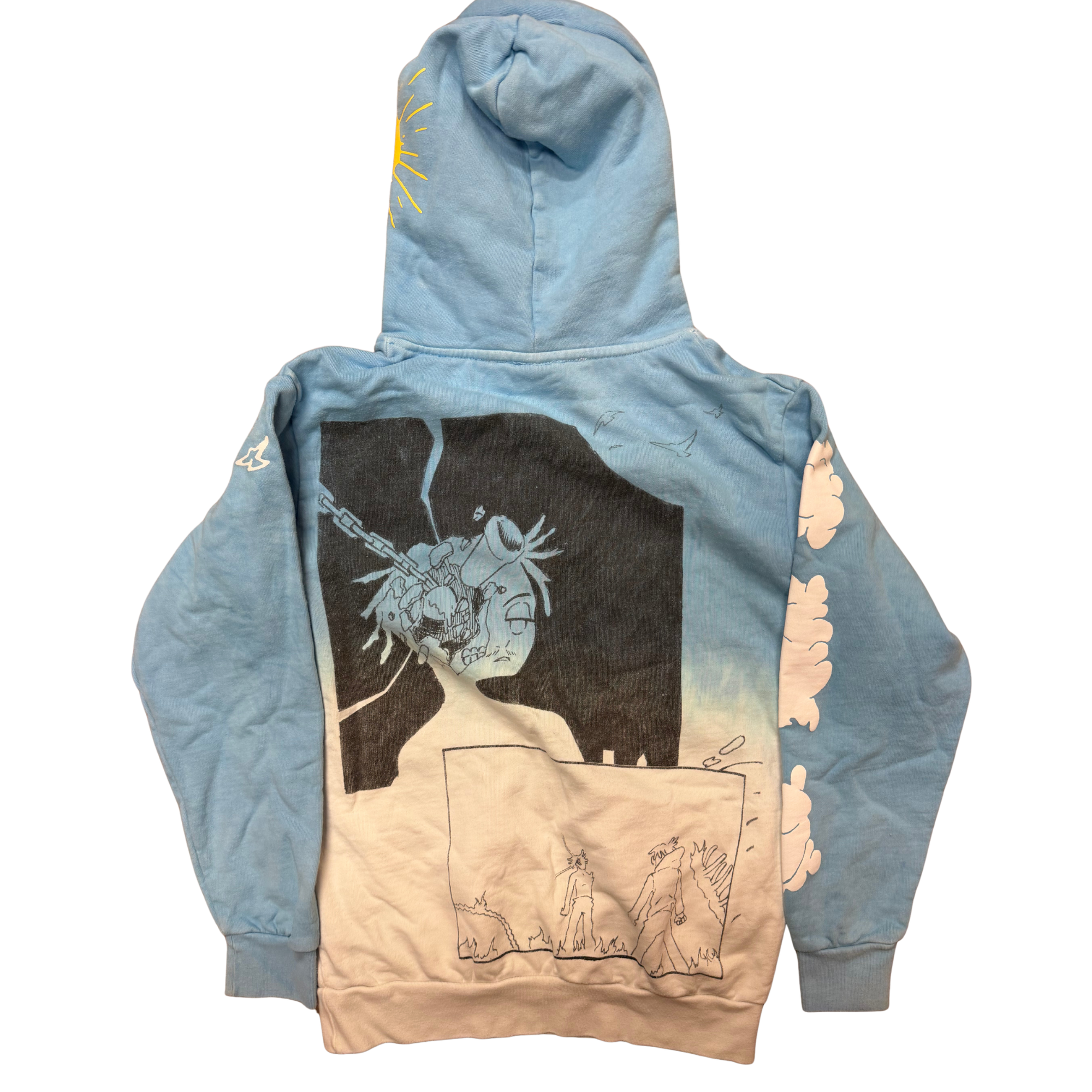 In My Head Custom Pigment-Dyed Hoodie — Small