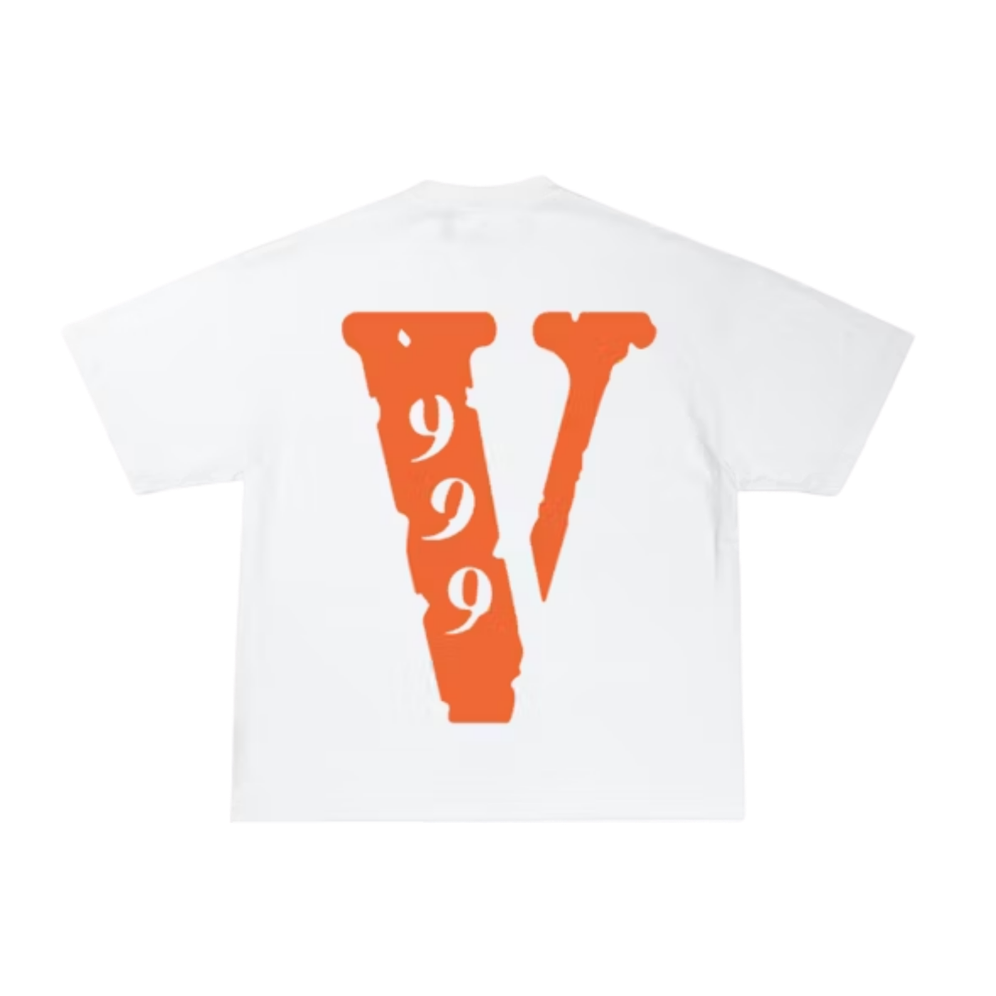 Vlone x Legends Never Die 999 V T-Shirt - White/Orange — X-Large