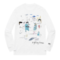 Revenge x Fighting Demons Long-Sleeve - White — Large