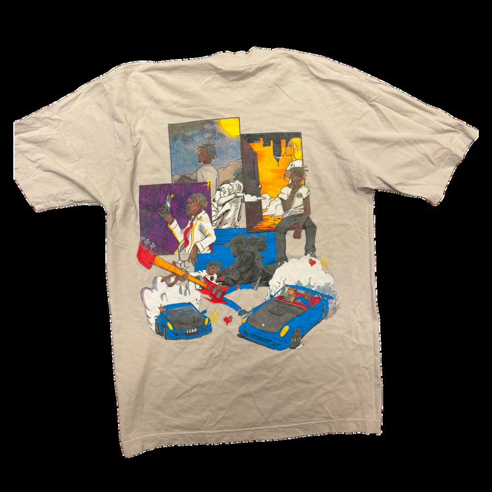 Revenge x GBGR Car T-Shirt - Gray — Medium