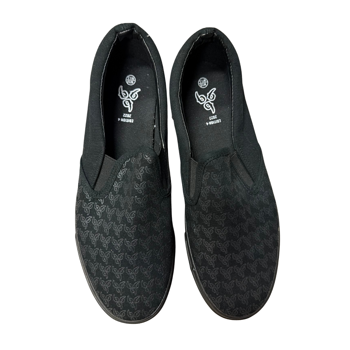999 No Vanity Slip Ons v3 — Black