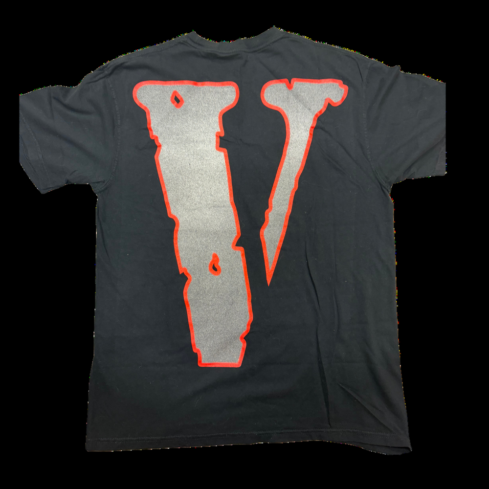 Vlone x LND Man of the Year T-Shirt - Black/Red — Medium