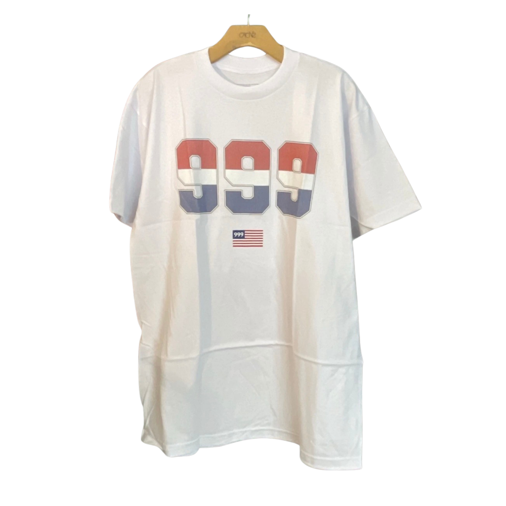 999 4th of July Exclusive T-Shirt - White — X-Large