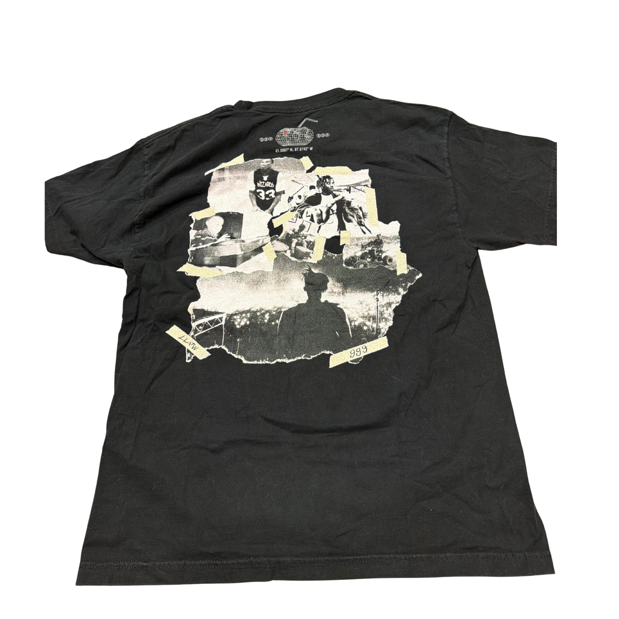 Juice WRLD Day Documentary Photo T-Shirt - Black — Large