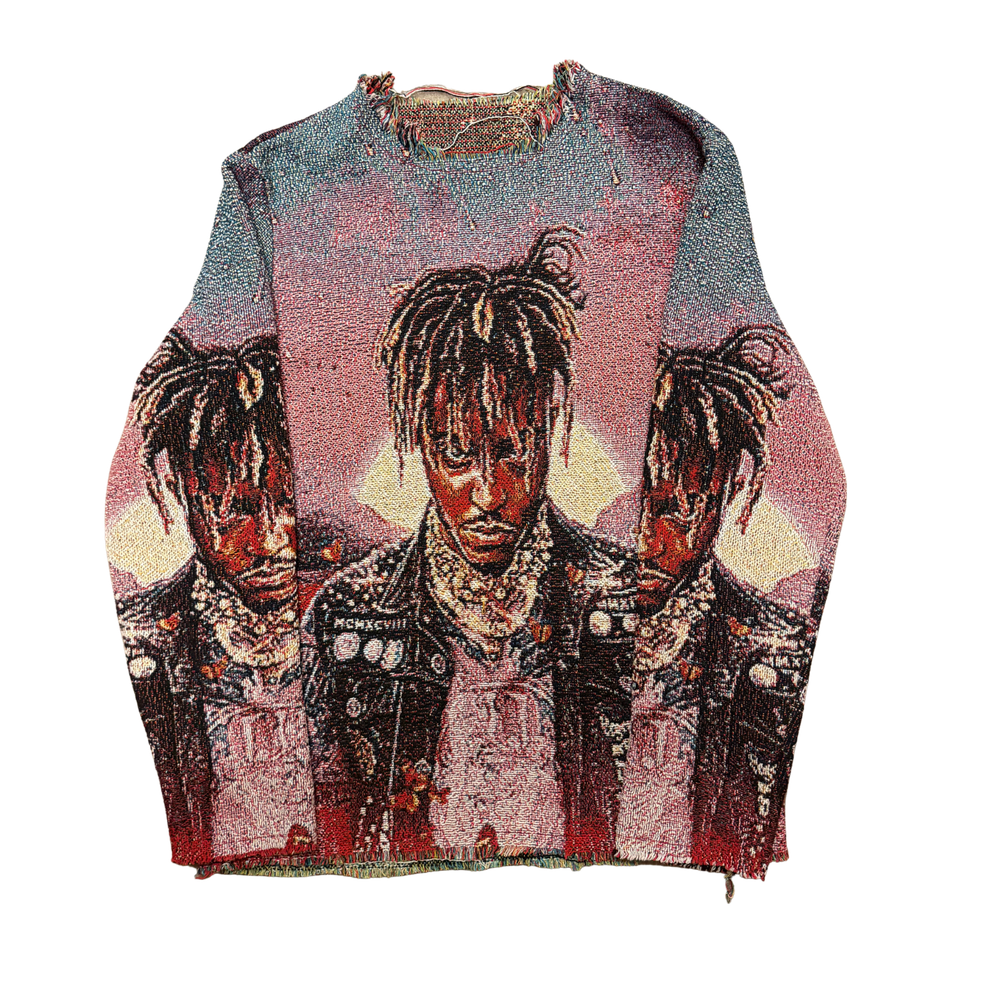 Fanmade Legends Never Die Knitted / Woven Sweater — X-Large
