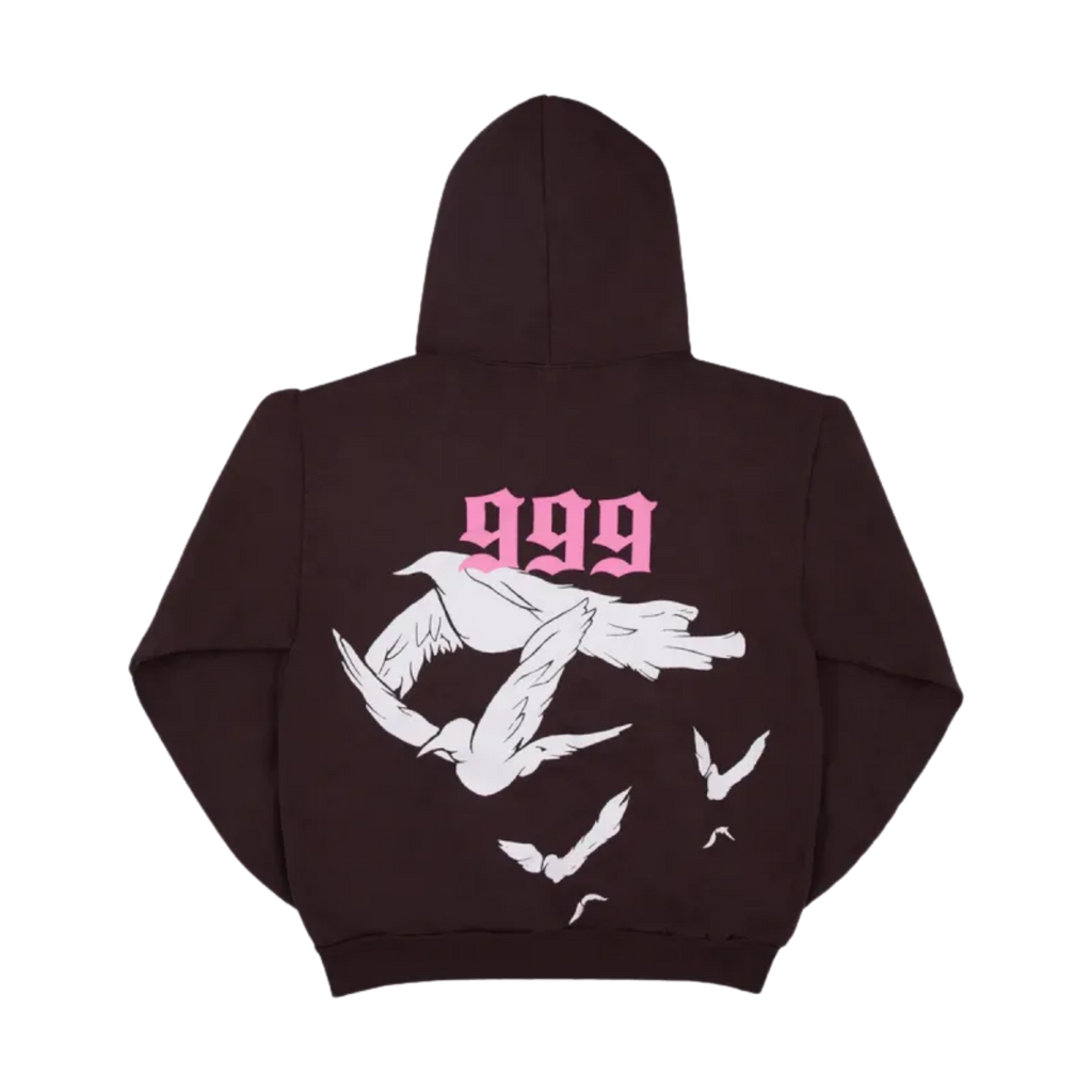 Revenge x 999 Dove Hoodie - Brown — Small
