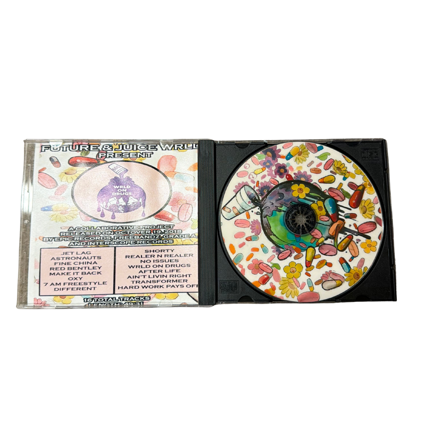 WRLD on Drugs Custom CD