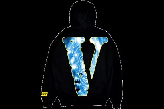 Cosmic Vlone Hoodie - Black — Medium incoming / condition photo