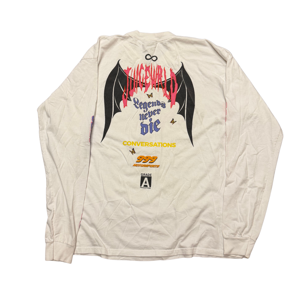 Conversations Long-Sleeve - Cream/White — X-Large