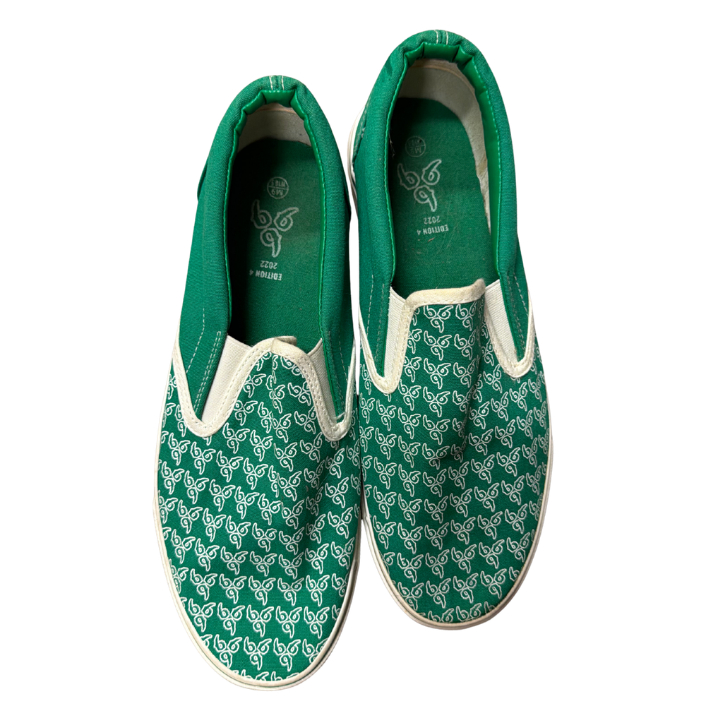 999 No Vanity Slip Ons — Green